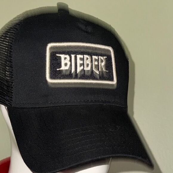 Bieber Black Baseball Cap - Picture 6 of 8
